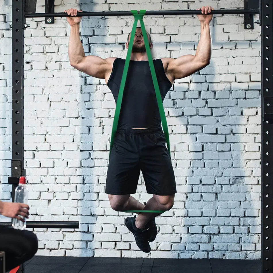 Faixa elástica resistente para exercícios